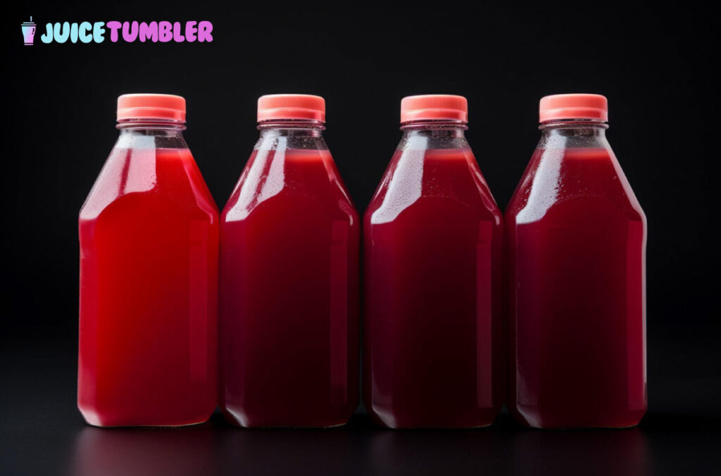 Cranberry Juice bottles